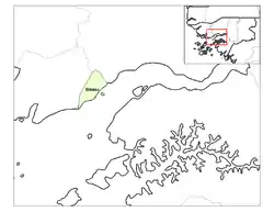 Location of ビサウ自治区