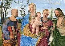 聖カタリナの結婚ワルシャワ国立美術館蔵
