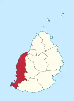 ブラックリバー県の位置