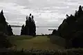 ビジターセンターからの海の眺望