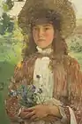 (画)エドワード・アーサー・ウォルトン Bluette (1891)