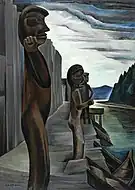"Blunden harbour totems"
