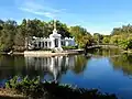 フョードル・メルシャウツェウ公園を流れるインフレツィ川