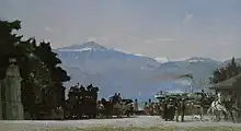 ウシー(Ouchy)の風景 (1874)