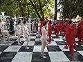 ボディペインティングのイベント（2015年、ケルンテン州）