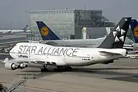ボーイング747-400M（スターアライアンス塗装）