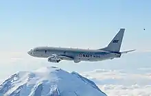 P-8Iの機体後部に設置されたMADブーム