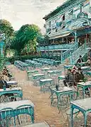 The Pavillon Bleu at St.-Cloud　(1907)