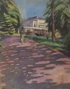 公園の散歩