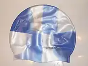 シリコンラバー製の水泳帽