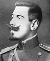 第1トルキスタンライフル大隊所属のボリス・シャポシニコフ参謀大尉(1907年)