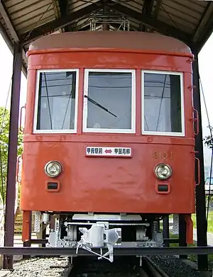 往年の活躍を偲ばせる保存車両