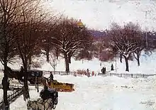 ボストンの公園 (1910)
