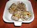 醤油を垂らしたブション