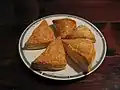 チーズとポテトを詰めたブレク