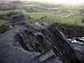 ボリナージュに残るボタ山。