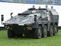 医療モジュールを搭載したボクサー