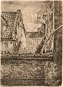 Le pignon pointu à gauche(1876)