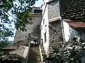 入り口の階段