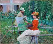 " Chez Monet" (1888)