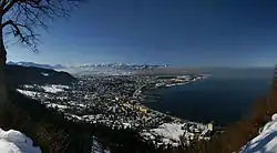 ブレゲンツの遠景