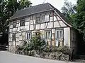 歴史的な木組み建築