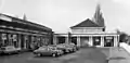 駅入口からエッジウェア方面を見る（1961年）