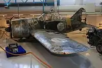 フィンランドの中央航空博物館(フィンランド語版)に展示されている、B-239 BW-372号機カレリア地方の湖に不時着水した機体を1998年に引き揚げたものである。(後述「#現存機」の項目参照)