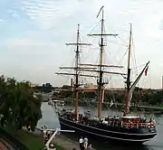 2004年、ブリストル港フェスティバルでのKaskelot