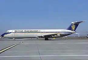 ブリティッシュ・カレドニアン航空のBAC 1-11-501