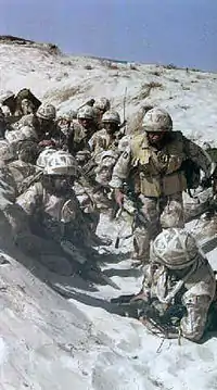 湾岸戦争におけるスタッフォードシャー連隊(Staffordshire Regiment)