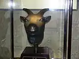 円明園十二生肖羊首銅像模型
