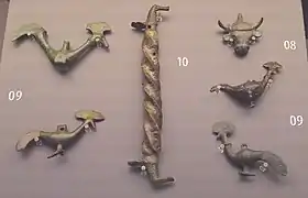 青銅製ペンダント