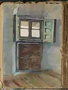 スペインでのスケッチ(水彩画)