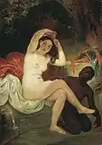 『バテシバ』、1832年