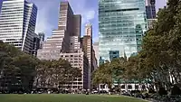 アメリカ合衆国 ニューヨークの ブライアント公園