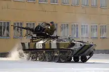 BTR-ZDZU-23-2を搭載した対空自走砲型