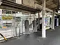 JRホーム臨時出口（2021年10月）