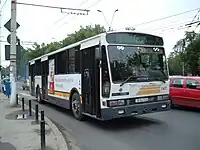地元ルーマニア製の車両