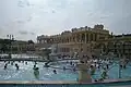 日中の温泉