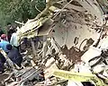 機体の残骸