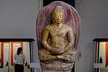 Buddha image in Dvaravati style
