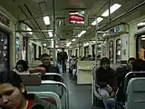 "PUMA V.1"の車内