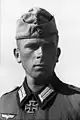 将校用略帽(1942年ロシア、ヴィリー・リーデル(en)大尉)