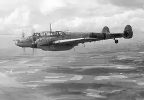 第4夜間戦闘航空団(NJG4)所属のBf 110