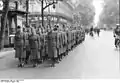 ドイツ軍占領下パリで勤務する通信女性補助員たち（1940年）