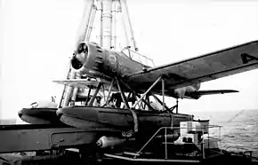 巡洋艦 アドミラル・ヒッパーに搭載されたAr 196