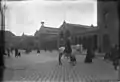 1923年の駅前