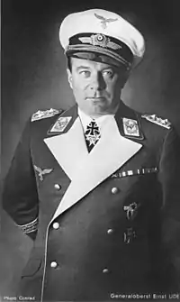 将官用特別制服（1940年エルンスト・ウーデット上級大将）
