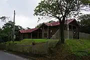 乙羽岳森林公園内にあるバンガロー。